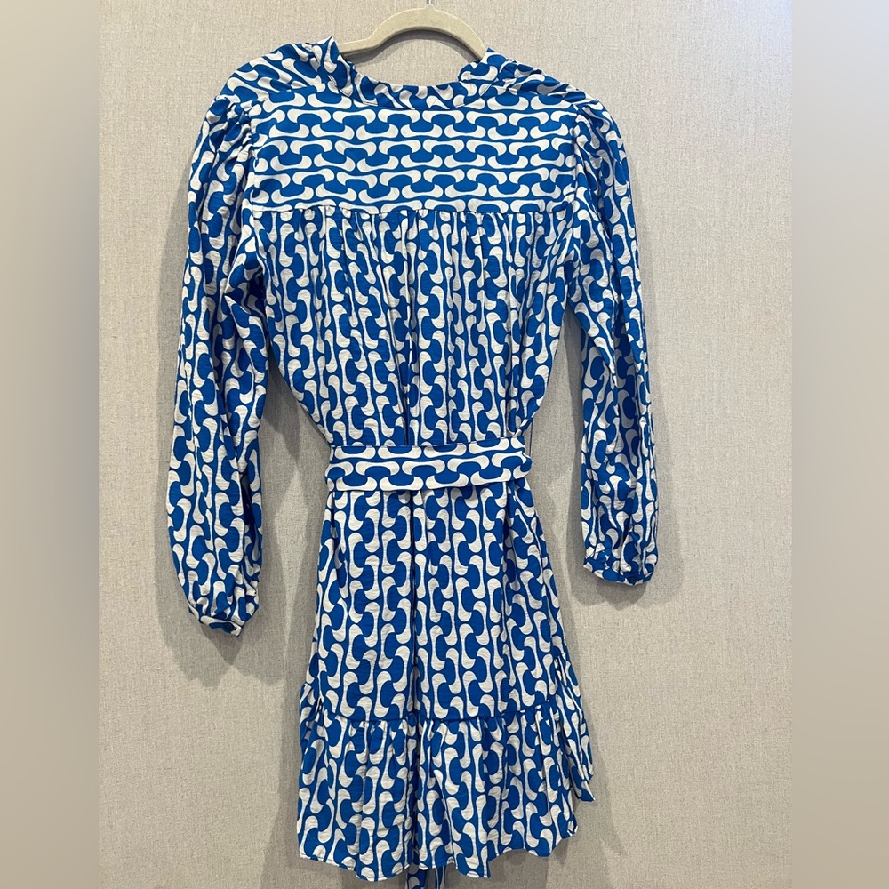 Zara Paula Mini Dress Balloon Sleeve - Picture 4 of 5